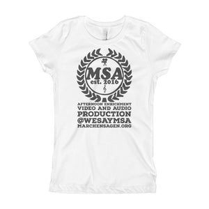 Girl's Slim-Fit MSA T-Shirt